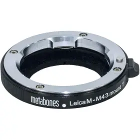 Metabones Mblmm43bt2 Leica M Lens To Micro Four Thirds Camera T Adapter Black Matte Metabones Mblmm43bt2 Leica M Lens To Micro Four Thirds Camera T Adapter Black Matte