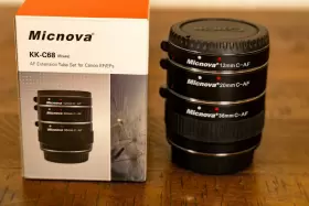 Micnova 741925088482 Kk-c68 Pro Auto Focus Macro Extension Tube Set For Canon Eos Ef And Ef-s