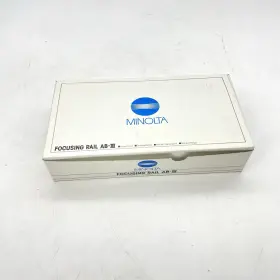 Minolta 8340-120 Vintage Focusing Rail Ab-iii 3 New Original Box Japan Minolta 8340-120 Vintage Focusing Rail Ab-iii 3 New Original Box Japan