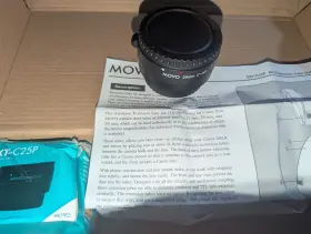 Movo Ext-c25p Af 25mm Macro Extension Tube For Canon Eos Dslr Cameras Auto Focus Plastic