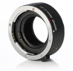 Movo Mt-c25 25mm Af Chrome Macro Extension Tube For Canon Eos Dslr Camera