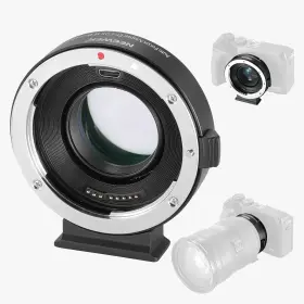 Neewer 10101798 Lens Mount Adapter 0.71x Autofocus Speed Booster For Canon Ef Eos M
