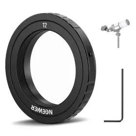 Neewer 10102401 T Ring&m42 Threads For Nikon F Mount Cameras&telescopes D850 D750