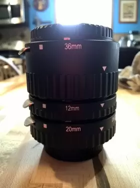 Neewer 614993418249 Auto Focus Macro Extension Tube 3-ring Set For Nikon F Mount