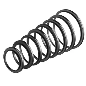 Neewer 921268815585 Ls-naar8d 8-piece Step-up Ring Set 49-82mm - Aluminum