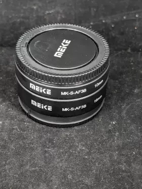 Neewer Mk-s-af3a Nw-s-af3a Metal Auto Focus Macro Extension Tube Adapter Ring 10mm 16mm