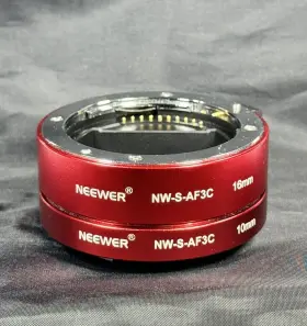 Neewer Nw-s-af35c Nw-s-af3c Red Metal Af Macro Extension Tube Set 10mm 16mm Sony E Mount Neewer Nw-s-af35c Nw-s-af3c Red Metal Af Macro Extension Tube Set 10mm 16mm Sony E Mount