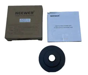 Neewer Pa062 17mm-37mm Universal Lens Filter Adapter Ring Smartphone