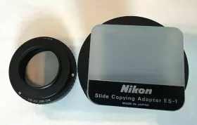 Nikon 018208032136 Es-1 Slide Copying Adapter With Fotomix M42-m52 17-31