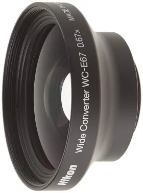 Nikon 182082574928 Wc-e67 Wide-angle Converter Requires Ur-e20 Adapter Ring