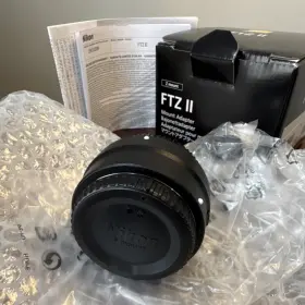 Nikon 20014309 Ftz Ii Mount Adapter For F-mount Lenses To Z Cameras Nikon 20014309 Ftz Ii Mount Adapter For F-mount Lenses To Z Cameras