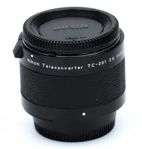 Nikon Chi10222024 Used Teleconverter Tc-201 2x Mf Film Lens