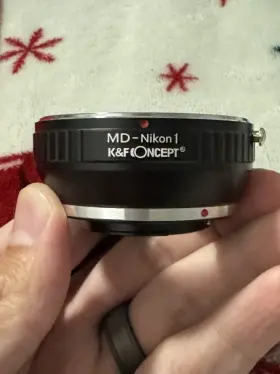 Nikon Kf06.117 K&f Concept Adapter For Minolta Md Mount Lens To 1 Camera V2 J2