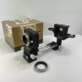 Nikon Pb-5 Ps-4 Bellows Focusing Attachment Slide Copying Adapter Br2