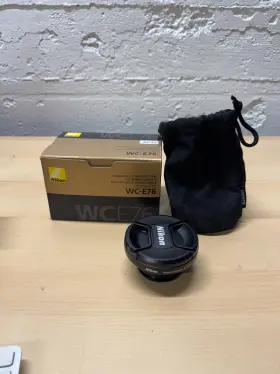 Nikon Wc-e76 Wideangle Converter Lens And Ur-e21 Adapter For Coolpix 6000 Af39