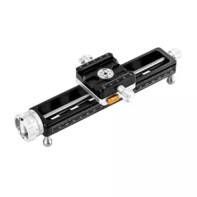 Nisi 87-86dd-fa504f9ef480 Quick Adjustment Macro Focusing Rail Nm200s With 360 Degree Rotating Clamp