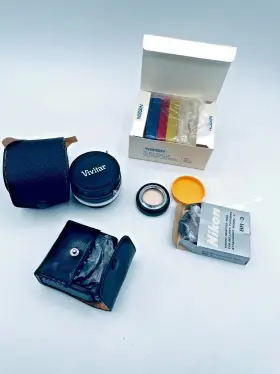 Nissin Vivitar Nikon 360tw 3800gw 340t Filter Kit With 2x-3 Teleconverter Macro Adapter