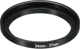 Patikil Pta230207tt0069eu 34mm-37mm Metal Step Up Ring Camera Lens Filter Adapter