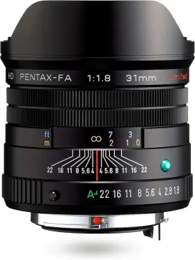 Pentax 20210 Hd 31mmf1.8 Limited Black Lens Wide-angle Prime Fa 31mm 1.8