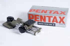 Pentax 30076 Macro Focus Rail Iii In Box Mint