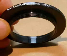 Pentax Adaptall-m42 Mamiya / M42 Camera Mount Adapter Ring To 49mm Reverse Macro - Genuine