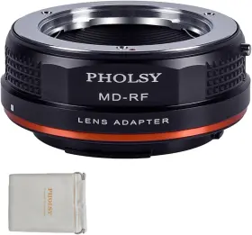 Pholsy 744110326871 Lens Mount Adapter Manual Focus Compatible With Minolta Rokkor Md Mc/sr