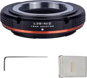 Pholsy L39-nikon Lens Mount Adapter Compatible With Leica M39 L39 Ltm 39mm To Nik