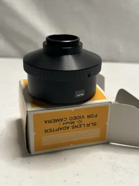 Photographic Accessory 38114 Vintage Japan Slr Lens Adapter T-mount To C-mount Video Camera Nos New In Box