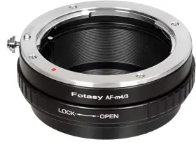 Photography Accessories Inc 445026559508 Fotasy Manual A Mount Lens To M43 Mft Adapter Compatible With Sony Minolta Af