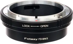 Photography Accessories Inc 445042739724 Fotasy Fd Mount Lens To M4/3 Adapter Mft Converter Compatible With Panasoni