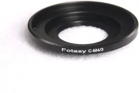 Photography Accessories Inc 744110961973 6 Mm Cine Lens To M43 Adapter C Mount Mft Adaptor