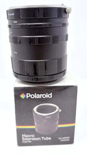 Polaroid 815361017051 Macro Extension Tube For Nikon Cameras Plextrn