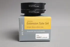 Promaster 029144088057 Automatic Macro Extension Tube Set For Sony E