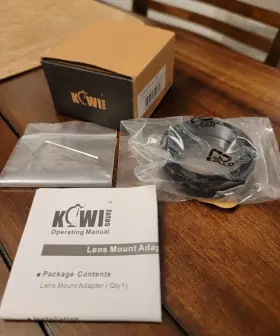 Promaster 9307 Camera Mount Adapter T-mount Lens For Eos Model Lma-tm New In Box