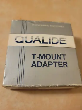 Qualide 25-166-0536 T-mount Adapter Screw-in For Minolta 7000 Lens