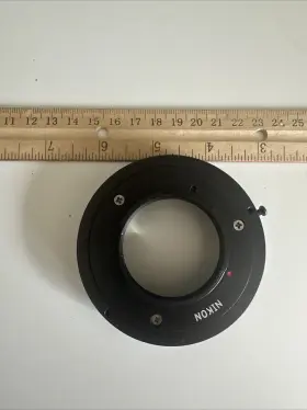 Rareadapters Fujg690 Nf Fujica Fuji Fujinon G690 Lens Onto Nikon F Camera Adapter With Shutter Actuator Rareadapters Fujg690 Nf Fujica Fuji Fujinon G690 Lens Onto Nikon F Camera Adapter With Shutter Actuator