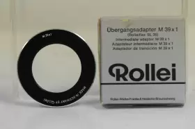 Rollei Uepoo/16566 M-39 Adapter Ring With Box Rollei Uepoo/16566 M-39 Adapter Ring With Box