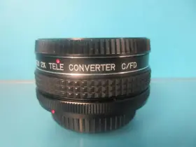 Sears 473.81830 Auto 2x Tele Converter Lens 4e/mc For Canon C/fd Mount