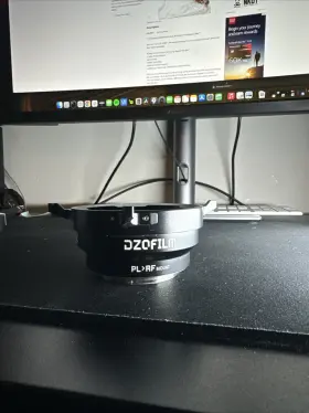Shenzhen Dongzheng Optical Technology Co. Ltd 970604945042 Dzofilm Octopus Black Adapter For Pl Mount Lens To Canon Rf Camera