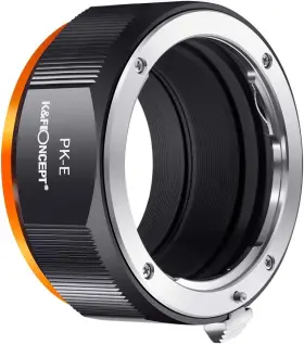 Shenzhen Zhuoer Photograph Kf06.445 K&f Concept Pk-nex Lens Adapter Pk K Mount To Sony Nex E-mount With Varnish