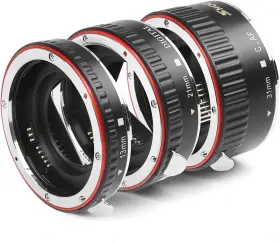 Shoot 4331906106 Af Auto Focus Macro Extension Tube Set For Canon Eos Ef Ef-s Lens Dslr