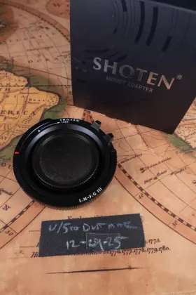 Shoten 589457585873 Lm-fg Iv Mount Adapter - Leica M Lens To Fujifilm G Camera Gfx