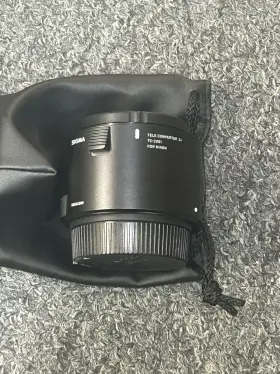 Sigma Tc-2001 Teleconverter Nikon F Mount -near Mint Sigma Tc-2001 Teleconverter Nikon F Mount -near Mint