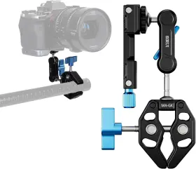Sirui 952060052557 Magic Camera Super Clamp With Phone Mount 1/4 Inch -20 3/8 -16 Ma-gk Black