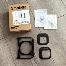 Smallrig 5277 - 67mm Threaded Filter Adapter With Detachable Sunhoods Black