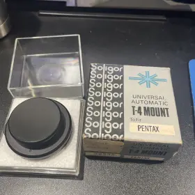 Soligor 22-235 Universal T4 Lens Mount Adapter Pentax To Miranda