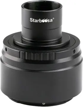 Starboosa Sb-mt-02 Telescope Camera Adapter Mount For Full-frame Mirrorless Nikon Z Series - With 1