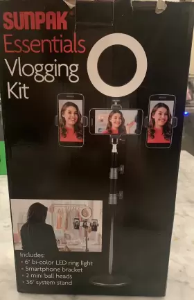 Sunpak Vge-led72-6 - Essentials Vlogging Kit Vgp-led72