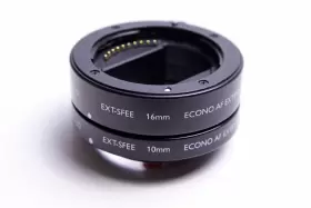 Vello 10094356 Ext-sfee Auto-focus Extension Tube Set 10mm And 16mm For Sony Fe / E Mount