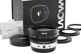 Venus Optics Veapt133s Laowa 1.33x Front Anamorphic Adapter Silver With Box #44533
